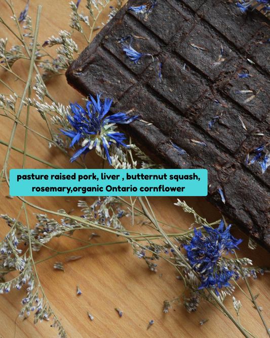 pork and cornflower bar